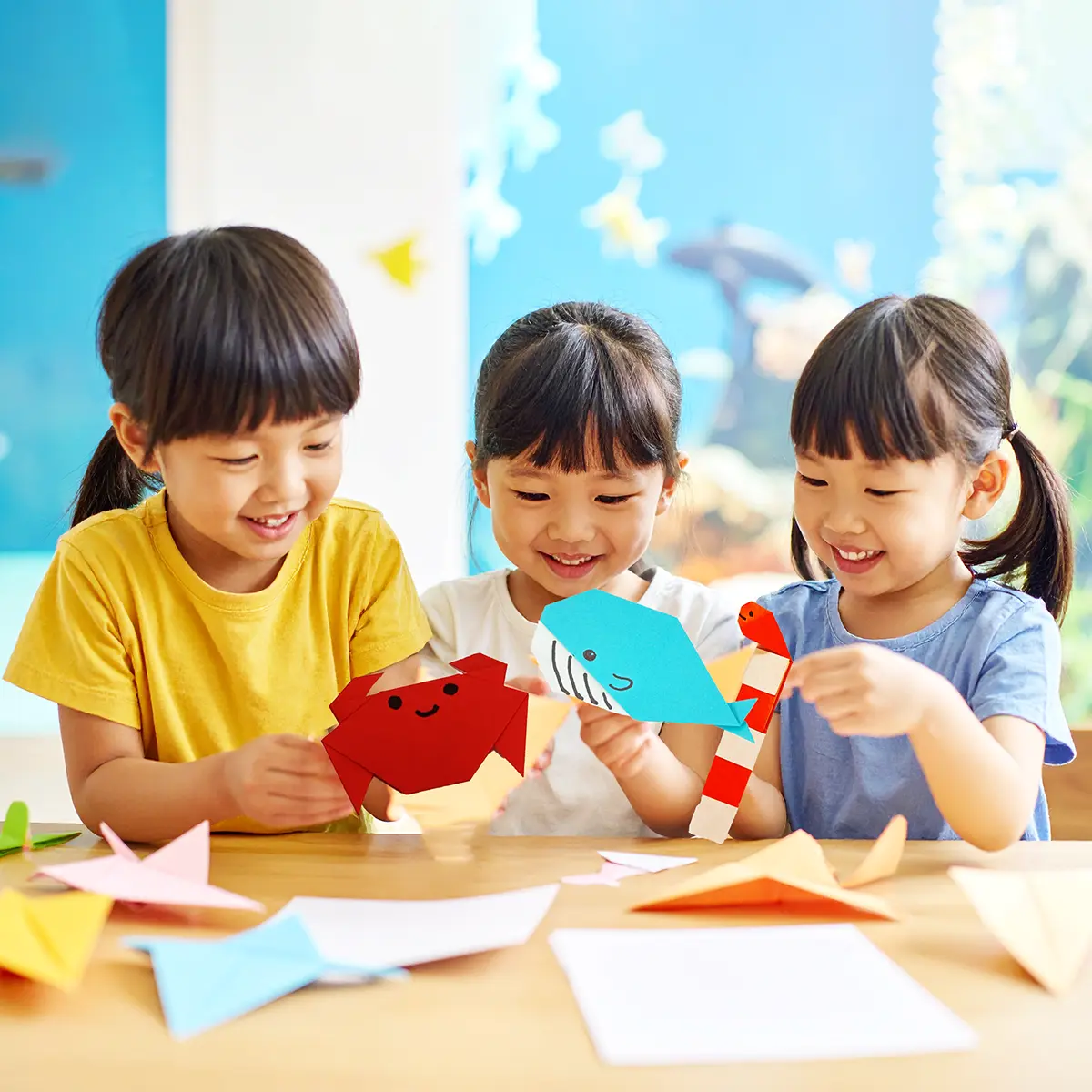 お魚折り紙ワークショップ